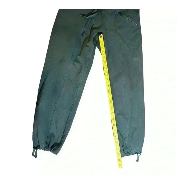 Athleta Joggers Sweatpants Womens XXS Black Joggers Nylon Lycra Zip Pockets - Picture 4 of 7